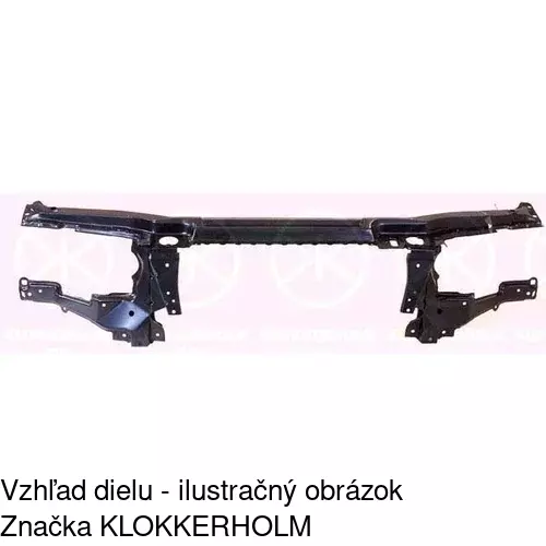 Predné čelo POLCAR 205004