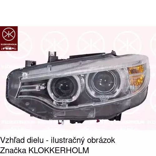 Hlavný reflektor POLCAR 20D1104U