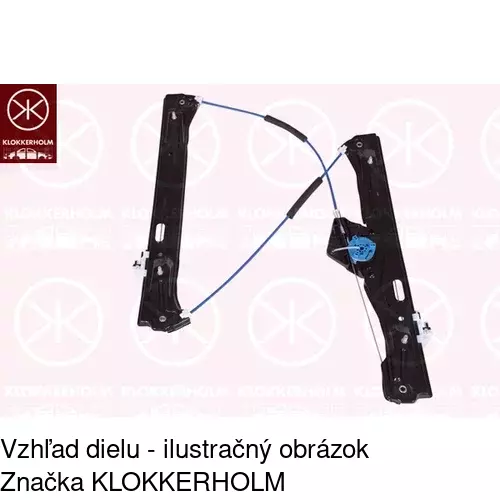 Elektrický mechanizmus okna dverí POLCAR 20D1PSE1E