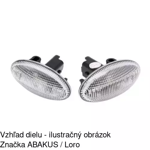 Bočná smerovka POLCAR 2306194E