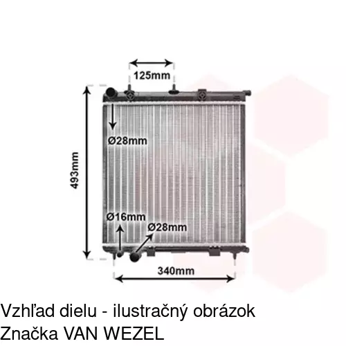Chladiče vody 231508A4 /POLCAR/ - obr. 4