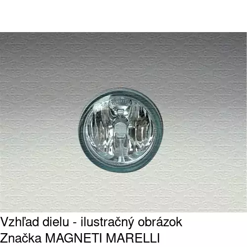 Hmlové svetlo - predné 2315290E /POLCAR/ - obr. 3