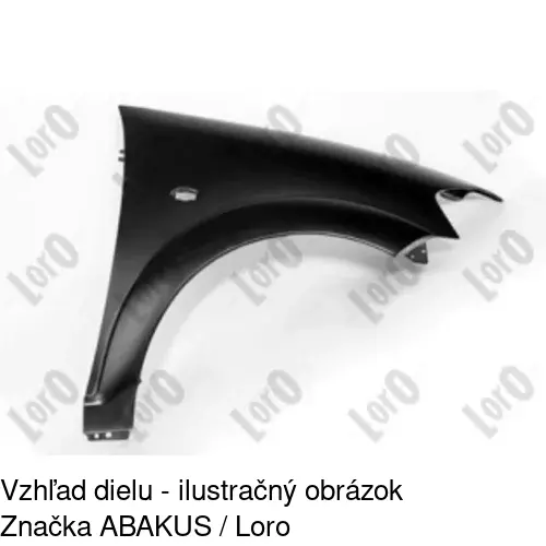 Predný blatník 231602 /POLCAR/ - obr. 1