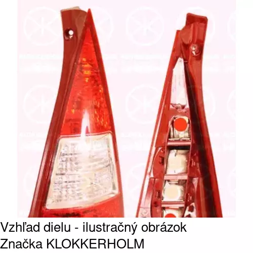 Zadné svetlo 231688-E /POLCAR/