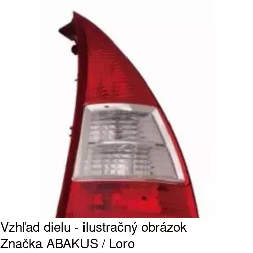 Zadné svetlo 231688-E /POLCAR/ - obr. 3