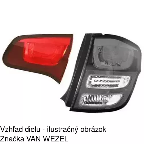 Zadné svetlo 2318881E /POLCAR/ - obr. 1