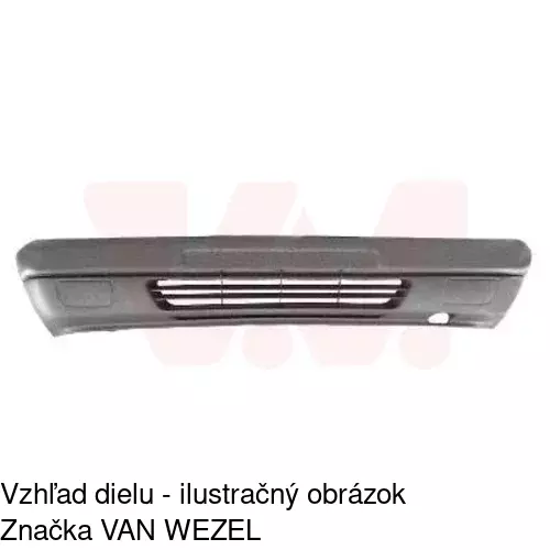 Predný nárazník 232407 /POLCAR/