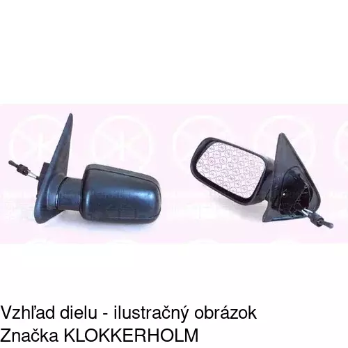 Vonkajšie zrkadlo 2324511M /POLCAR/ - obr. 1