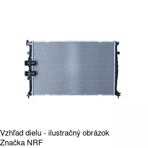 Chladiče vody POLCAR 2325080X