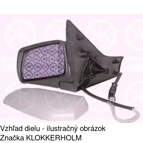 Rám vonkajšieho zrkadla POLCAR 232554PE