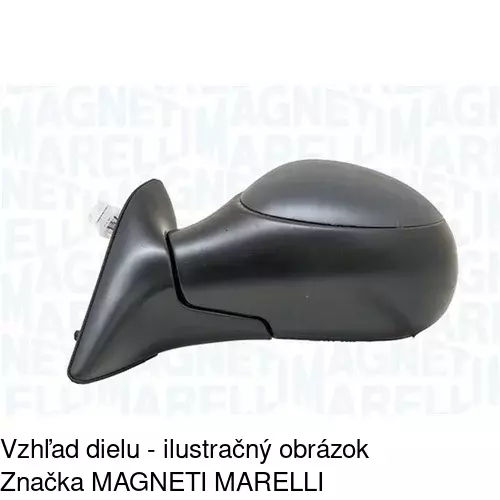 Vonkajšie zrkadlo 2327525E /POLCAR/ - obr. 3