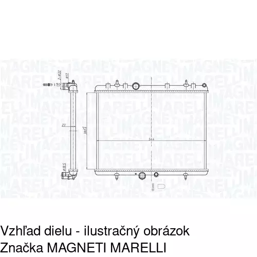 Chladiče vody 232908A1 /POLCAR/ - obr. 2
