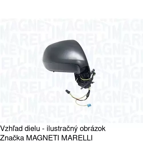 Vonkajšie zrkadlo 2331526M /POLCAR/ - obr. 1