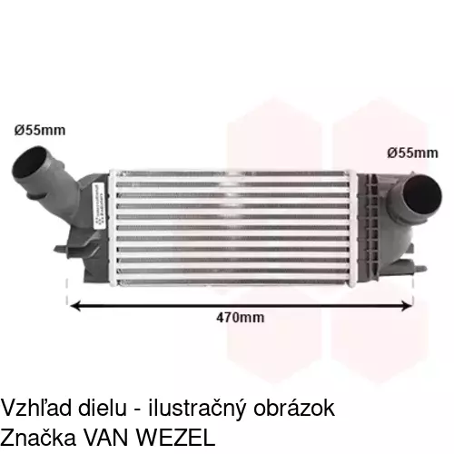 Chladiče vzduchu (Intercoolery) 2333J81X /POLCAR/ - obr. 4