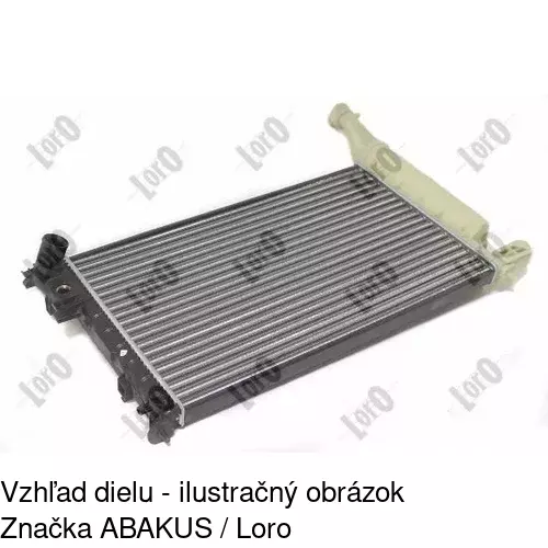 Chladiče vody 235008-2 /POLCAR/ - obr. 1