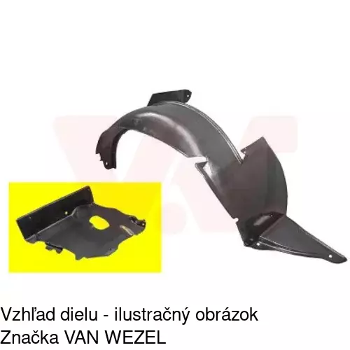 Kryt motora 23503481 /POLCAR/