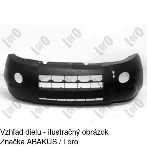 Predný nárazník 2351074J /POLCAR/ - obr. 2