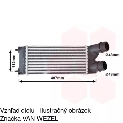 Chladiče vzduchu (Intercoolery) 2351J82X /POLCAR/ - obr. 4
