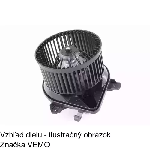 Ventilátory kúrenia 2351NU-1 /POLCAR/ - obr. 2