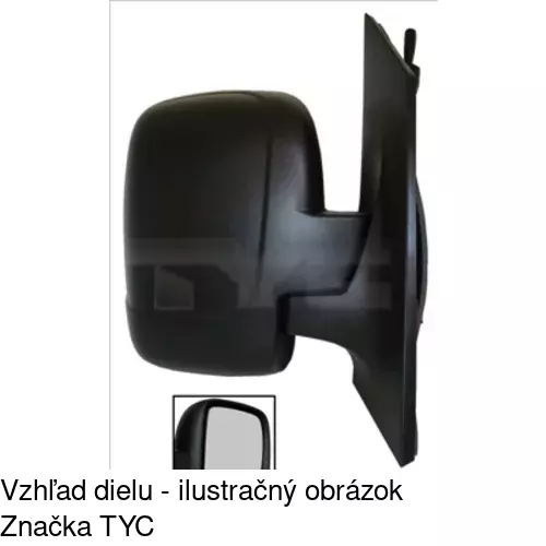 Vonkajšie zrkadlo 2396522E /POLCAR/ - obr. 4
