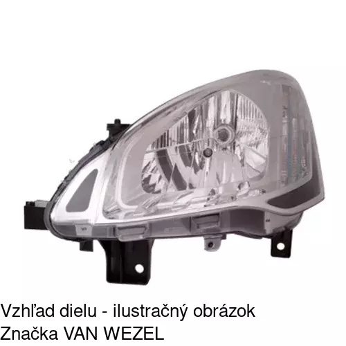 Hlavný reflektor 23U1090E /POLCAR/ - obr. 4