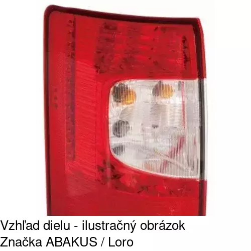 Zadné svetlo POLCAR 24V188