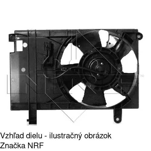 Ventilátory chladičov POLCAR 250023W2-Q
