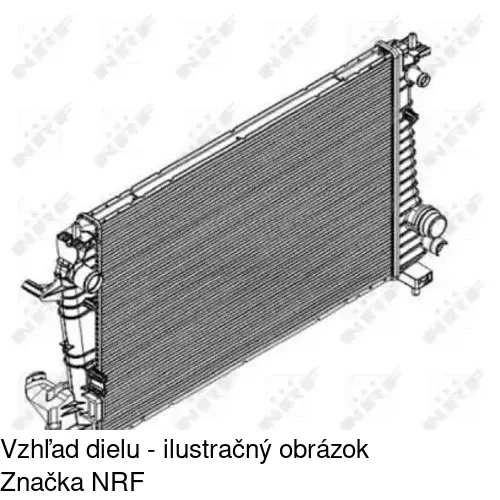 Chladiče vody POLCAR 25B1081X