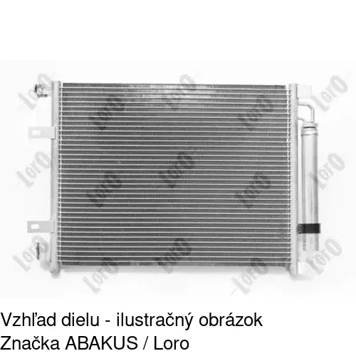 Chladiče klimatizácie POLCAR 2708K81K