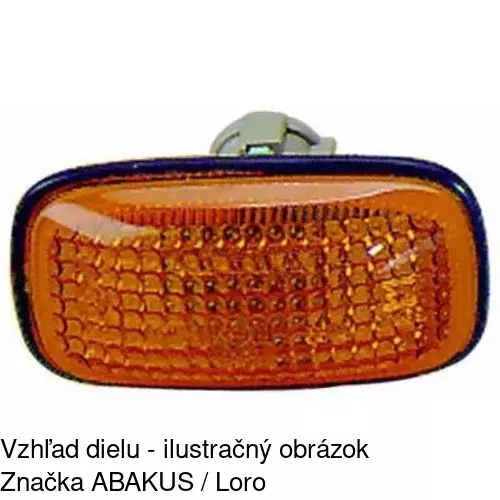 Bočná smerovka 2731196E /POLCAR/ - obr. 5