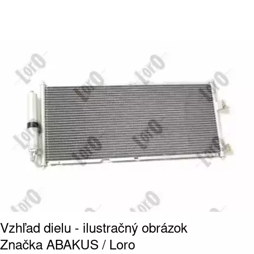 Chladiče klimatizácie 2733K8C1 /POLCAR/ - obr. 3