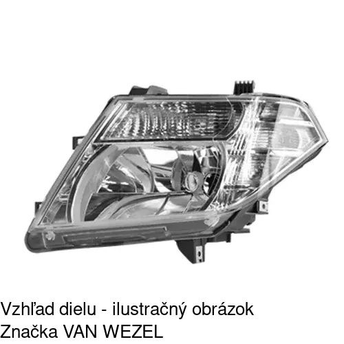 Hlavný reflektor 278209-H /POLCAR/ - obr. 4