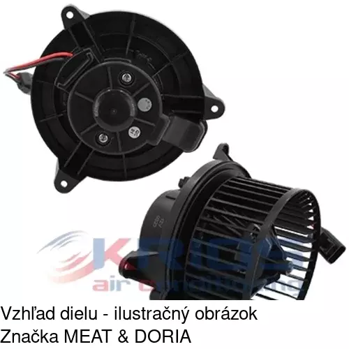 Ventilátory kúrenia 2782NU-1 /POLCAR/ - obr. 2