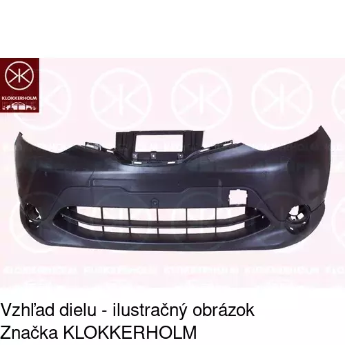 Predný nárazník POLCAR 27C107-1