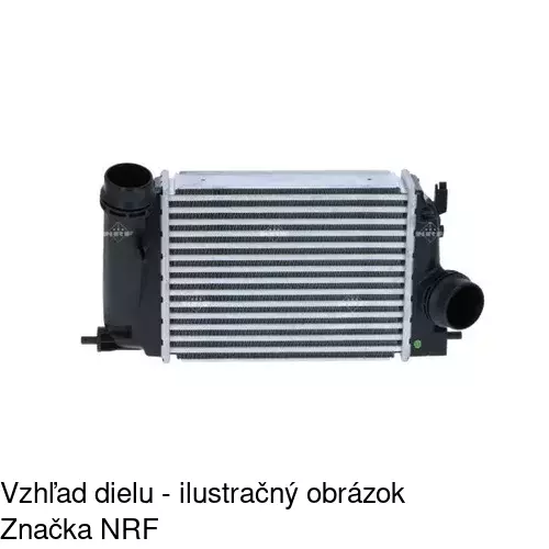 Chladiče vzduchu (Intercoolery) 27C1J81X /POLCAR/ - obr. 1
