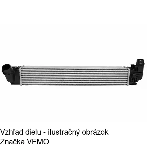Chladiče vzduchu (Intercoolery) 2800J8-1 /POLCAR/ - obr. 1