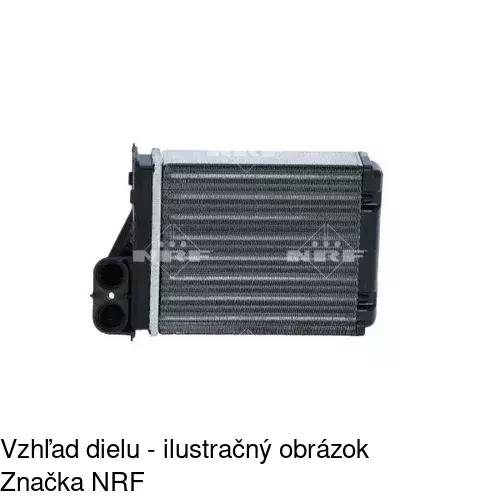 Výparník klimatizácie 2800P8-2 /POLCAR/ - obr. 2