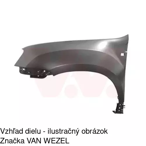 Predný blatník 282001 /POLCAR/ - obr. 2