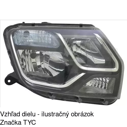 Hlavný reflektor POLCAR 2820105U