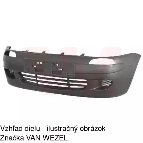 Predný nárazník 290207 /POLCAR/ - obr. 3
