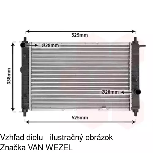 Chladiče vody 290208 /POLCAR/ - obr. 5