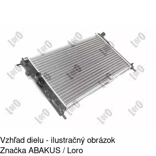 Chladiče vody 291008A2 /POLCAR/ - obr. 1