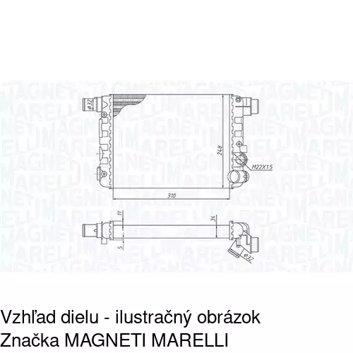 Chladiče vody 3001081X /POLCAR/ - obr. 1