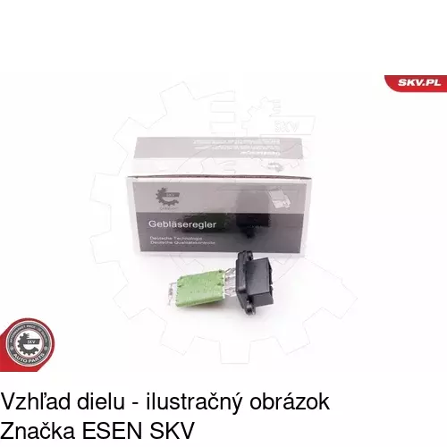Ovládače klimatizácie 3002KST3X /POLCAR/ - obr. 4
