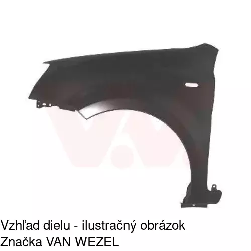 Predný blatník 300301-J /POLCAR/ - obr. 3
