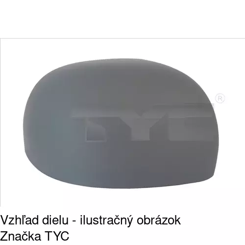 Rám vonkajšieho zrkadla 300354P1E /POLCAR/ - obr. 4