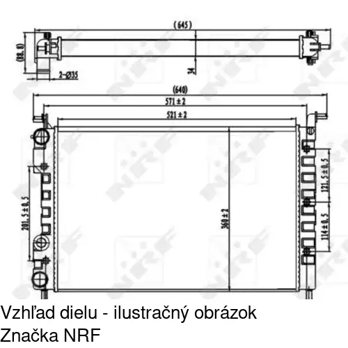 Chladiče vody POLCAR 300508-2