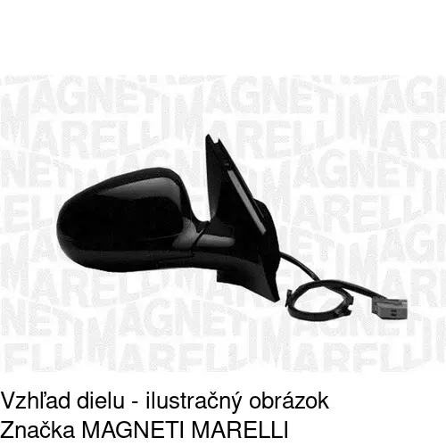 Vonkajšie zrkadlo 3006525M /POLCAR/ - obr. 3