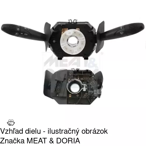 Združený prepínač POLCAR 3006PZ-2
