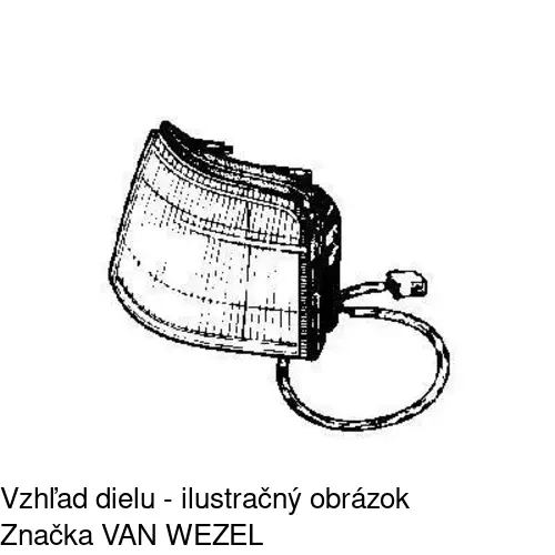 Predná smerovka 3016198E /POLCAR/ - obr. 3